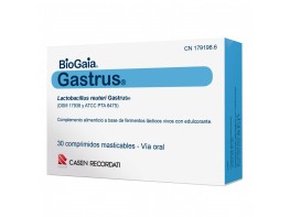 Imagen del producto Gastrus Biogaia Lactobacilus Reuteri 30 comprimidos