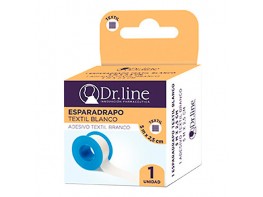 Imagen del producto Dr line esparadrapo tela blanco 5mx2,5cm