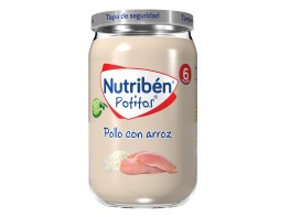 Imagen del producto Nutribén Potito pollo con arroz 235gr