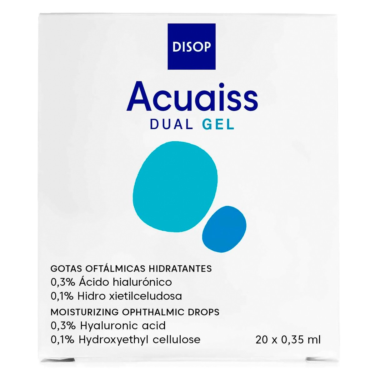 Acuaiss dual gel monodosis 20x0,35ml