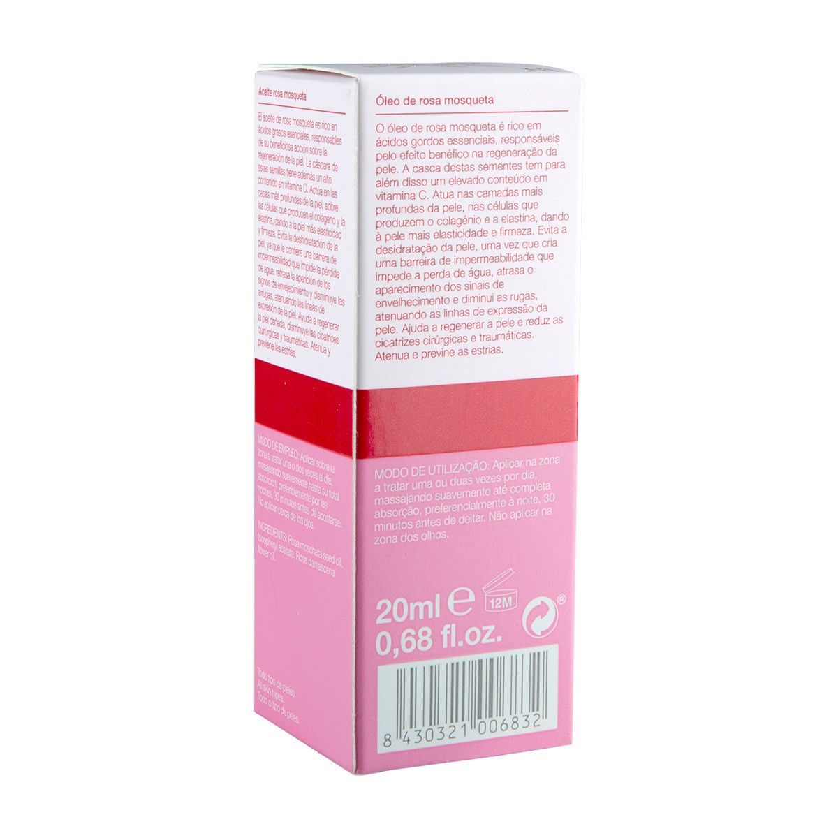 Interapothek aceite de rosa mosqueta 20ml