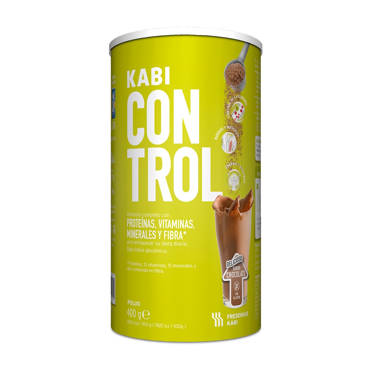 Kabi control chocolate bote 400g