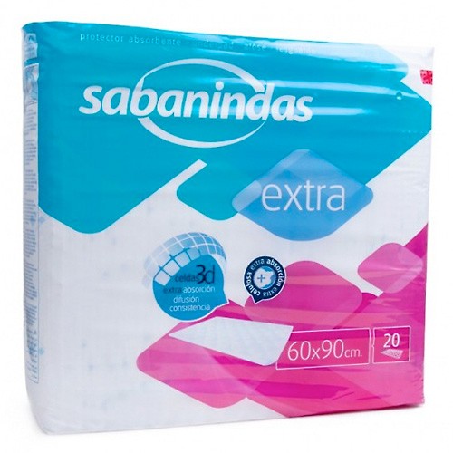 Sabanindas extra protect 60x90cm 20 und