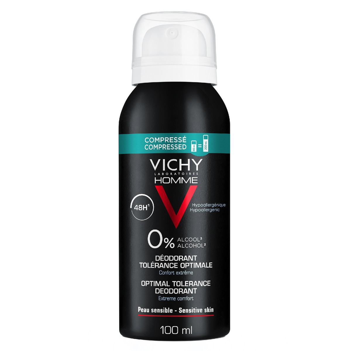 Vichy Homme Desodorante spray sensitive 100ml